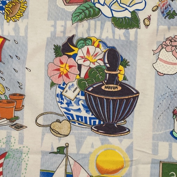 Vintage Graphic Oversized T-Shirt Made in USA Celebrate Every Month Of The Year - Picture 9 of 15